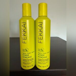 FEKKAI Apple Cider Detox Rinse - Hair Liquid Rinse, Set of 2, NEW